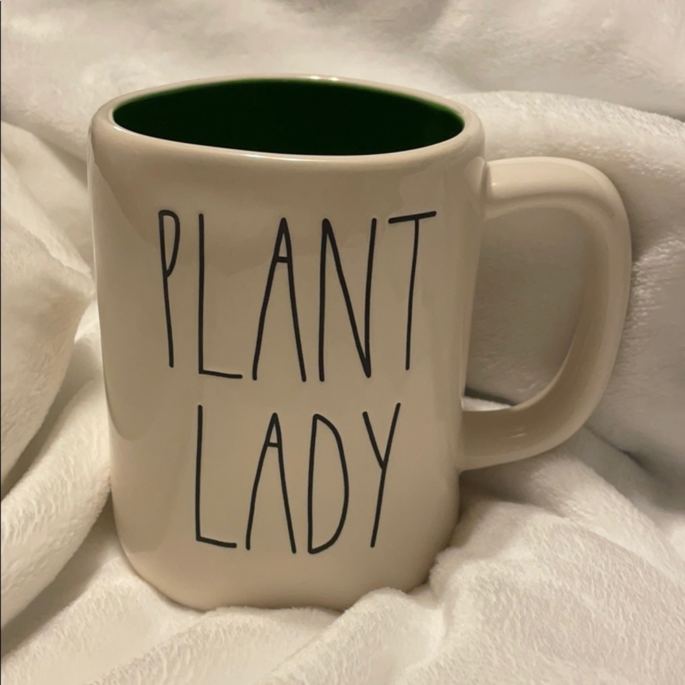 SOLD!! DO NOT BUY!!! Rae Dunn plant lady mug